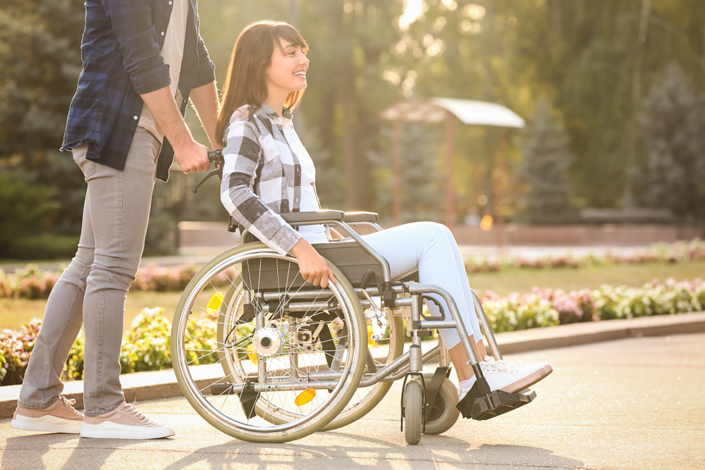 Woman in Wheelchair